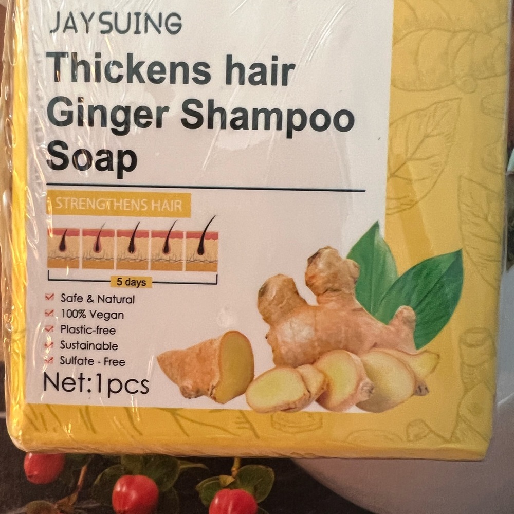 NEW Sulfate free ginger shampoo bar - Picture 3 of 7